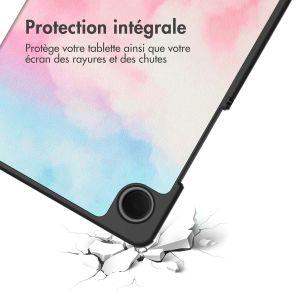 iMoshion Coque tablette Design Samsung Galaxy Tab A9 8.7 pouces - Sky