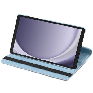 iMoshion Coque tablette rotatif à 360° Samsung Galaxy Tab A9 8.7 pouces - Turquoise