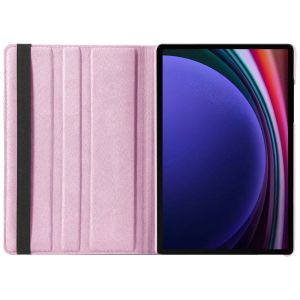 iMoshion Coque tablette rotatif à 360° Samsung Galaxy Tab S9 Plus / Tab S9 FE Plus - Rose