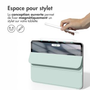 iMoshion Magnetic etui de téléphone portefeuille iPad Pro 11 (2018 -2022) - Vert clair