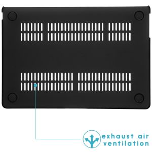 iMoshion Coque Design Laptop MacBook Air 15 pouces (2023) / Air 15 pouces (2024) M3 chip - A2941 / A3114 - Black Graphic