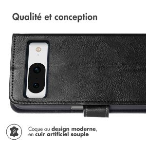 iMoshion Étui de téléphone portefeuille Luxe Google Pixel 8 - Noir