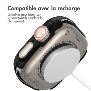 iMoshion Coque rigide à couverture complète Apple Watch Ultra / Ultra 2 - 49 mm - Noir