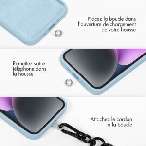 iMoshion ﻿Cordon de téléphone universel taille unique - Violet / Bleu
