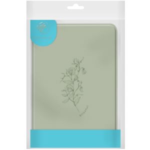 iMoshion Slim Soft Sleepcover Kobo Clara 2E / Tolino Shine 4 - Floral Green