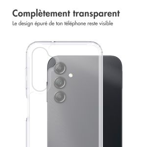 iMoshion ﻿Coque Stand Samsung Galaxy A14 (5G/4G) - Transparent