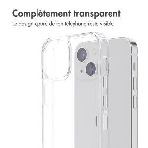 iMoshion ﻿Coque Stand iPhone 13 Mini - Transparent