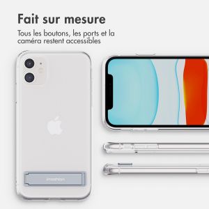 iMoshion ﻿Coque Stand iPhone 11 - Transparent