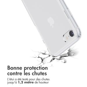 iMoshion ﻿Coque Stand iPhone SE (2022 / 2020) / 8 / 7 - Transparent