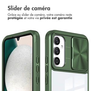 iMoshion Coque arrière Camslider Samsung Galaxy A34 (5G) - Vert foncé