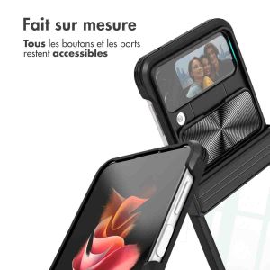 iMoshion Coque arrière Camslider Samsung Galaxy Z Flip 4 - Noir