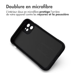 iMoshion Coque arrière EasyGrip iPhone 11 - Noir