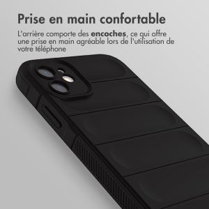 iMoshion Coque arrière EasyGrip iPhone 11 - Noir