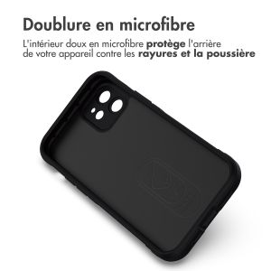 iMoshion Coque arrière EasyGrip iPhone 12 - Noir