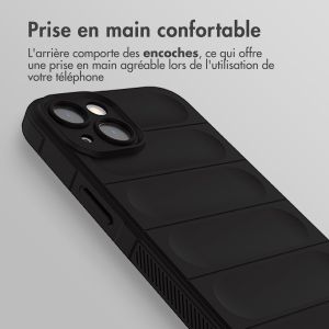 iMoshion Coque arrière EasyGrip iPhone 13 - Noir