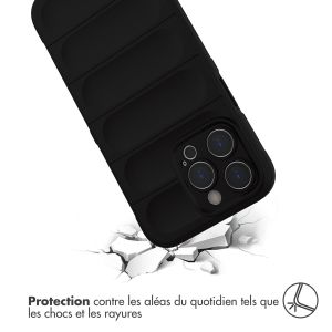 iMoshion Coque arrière EasyGrip iPhone 13 Pro Max - Noir