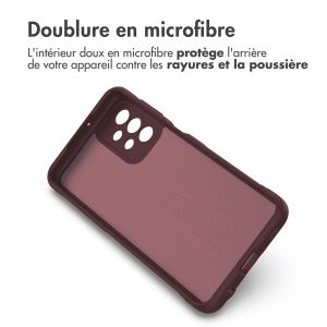 iMoshion Coque arrière EasyGrip Samsung Galaxy A32 (5G) - Aubergine