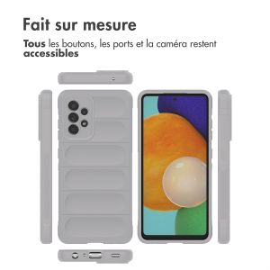 iMoshion Coque arrière EasyGrip Samsung Galaxy A52(s) (5G/4G) - Gris
