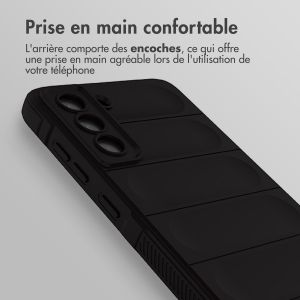 iMoshion Coque arrière EasyGrip Samsung Galaxy S21 FE - Noir