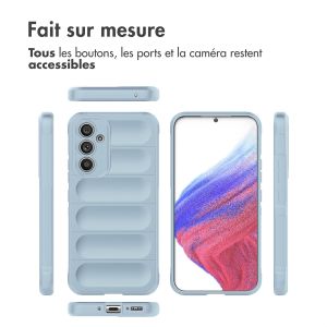 iMoshion Coque arrière EasyGrip Samsung Galaxy A54 (5G) - Bleu clair