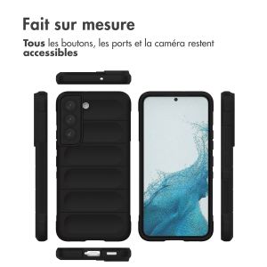 iMoshion Coque arrière EasyGrip Samsung Galaxy S22 - Noir