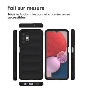 iMoshion Coque arrière EasyGrip Samsung Galaxy A13 (4G) - Noir