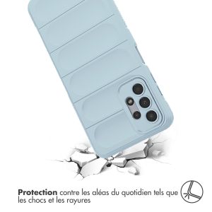 iMoshion Coque arrière EasyGrip Samsung Galaxy A13 (4G) - Bleu clair