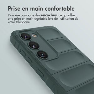 iMoshion Coque arrière EasyGrip Samsung Galaxy S23 - Vert foncé