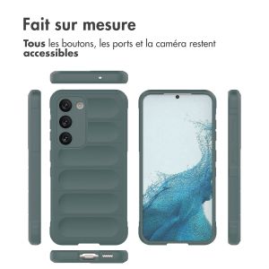 iMoshion Coque arrière EasyGrip Samsung Galaxy S23 - Vert foncé