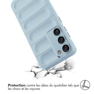 iMoshion Coque arrière EasyGrip Samsung Galaxy S23 Plus - Bleu clair