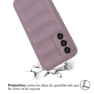 iMoshion Coque arrière EasyGrip Samsung Galaxy A34 (5G) - Violet
