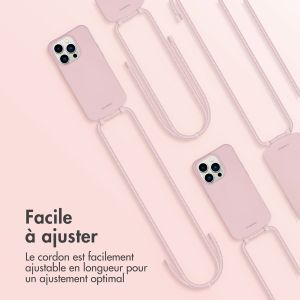 iMoshion Coque de couleur avec cordon amovible iPhone 14 Pro - Rose
