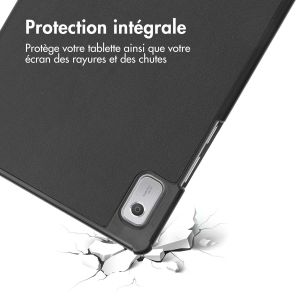 iMoshion Coque tablette Trifold Lenovo Tab M9 - Noir