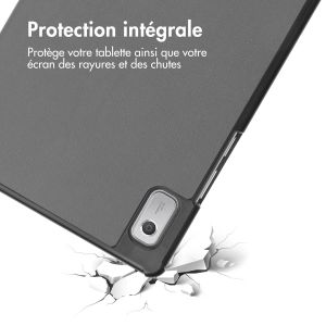 iMoshion Coque tablette Trifold Lenovo Tab M9 - Gris
