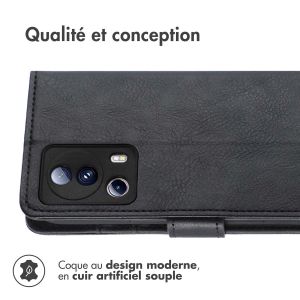 iMoshion Étui de téléphone portefeuille Luxe Xiaomi 13 Lite - Noir