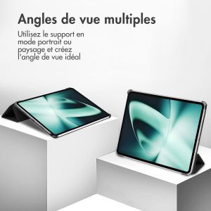 iMoshion Coque tablette Trifold OnePlus Pad - Noir