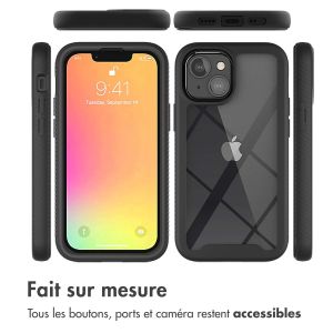 iMoshion Coque 360° Full Protective iPhone 13 Mini - Noir