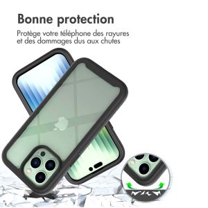 iMoshion Coque 360° Full Protective iPhone 14 Pro Max - Noir