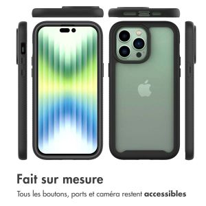 iMoshion Coque 360° Full Protective iPhone 14 Pro Max - Noir