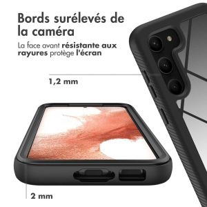 iMoshion Coque 360° Full Protective Samsung Galaxy S23 - Noir
