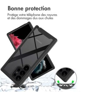 iMoshion Coque 360° Full Protective Samsung Galaxy S23 Ultra - Noir