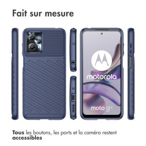 iMoshion Coque Arrière Thunder Motorola Moto G13 - Bleu foncé