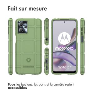 iMoshion Coque Arrière Rugged Shield Motorola Moto G13 - Vert