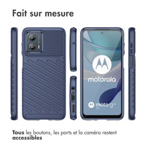 iMoshion Coque Arrière Thunder Motorola Moto G53 - Bleu foncé