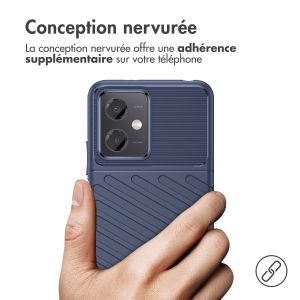 iMoshion Coque Arrière Thunder Xiaomi Poco X5 5G - Bleu foncé