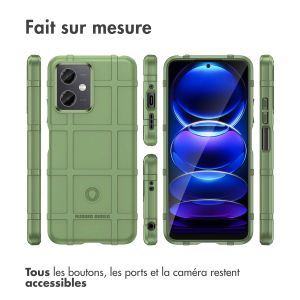 iMoshion Coque Arrière Rugged Shield Xiaomi Poco X5 5G - Vert