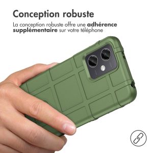 iMoshion Coque Arrière Rugged Shield Xiaomi Poco X5 5G - Vert