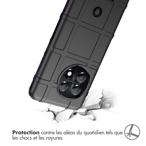 iMoshion Coque Arrière Rugged Shield OnePlus 11 - Noir