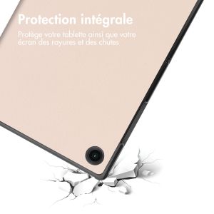 iMoshion Coque tablette Trifold Samsung Galaxy Tab A8 - Beige