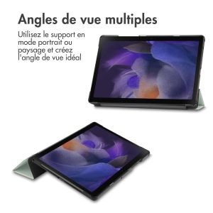 iMoshion Coque tablette Trifold Samsung Galaxy Tab A8 - Vert clair